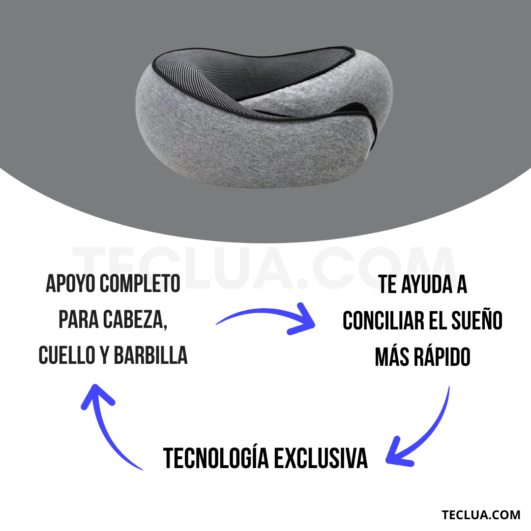 Almohada para el cuello viscoelástica