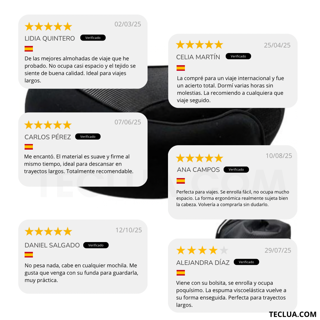 Almohada para el cuello viscoelástica