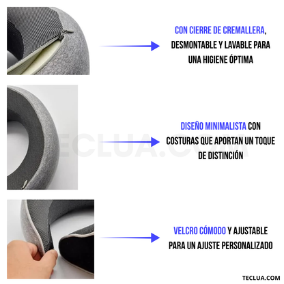 Almohada para el cuello viscoelástica