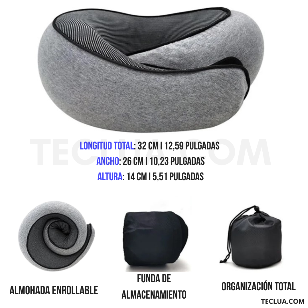 Almohada para el cuello viscoelástica