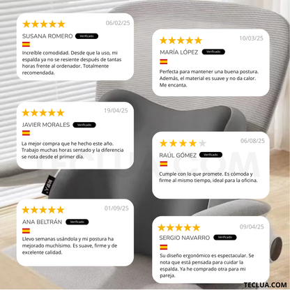 Almohada lumbar viscoelástica